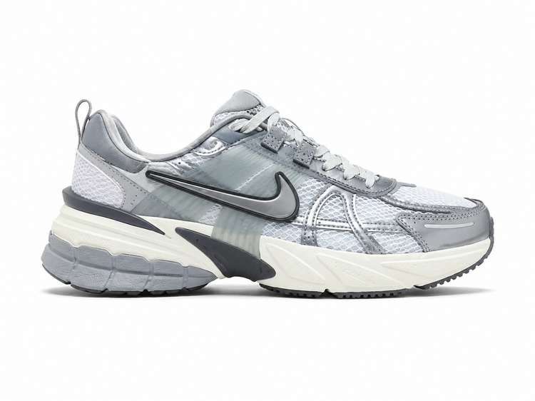 کفش نایک وارداتی ویتنامی وی تو کی Nike V2K زنانه و مردانه _طوسی کرم 37 تا 45