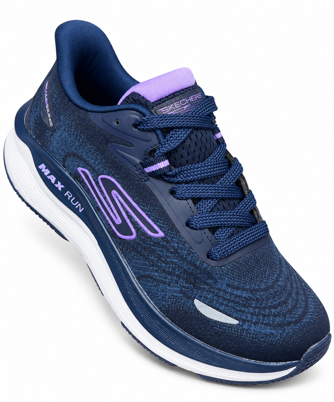 کفش پیادهروی زنانه اسکیچرز ویتنام مدل Max Run Slip-ins